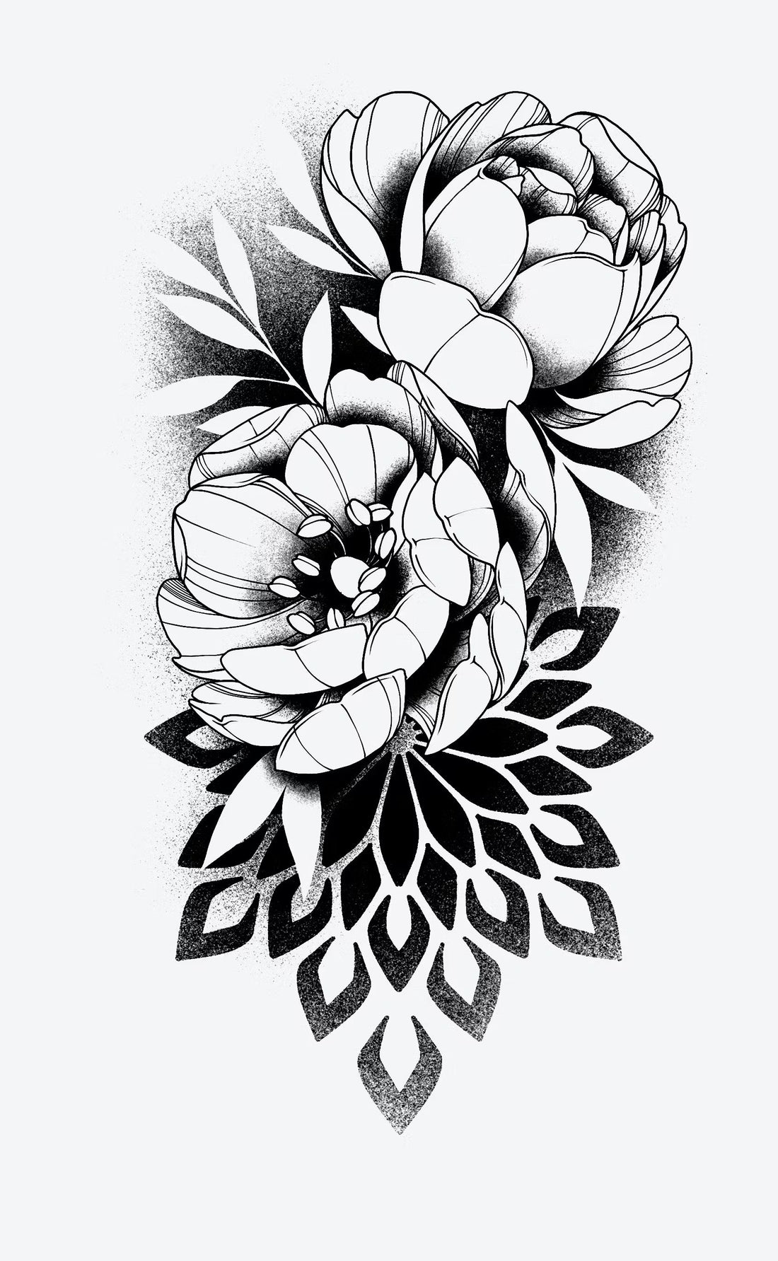 Harmonized Peace - Semi Permanent Tattoo