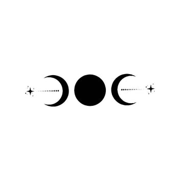 Life of Moon – Semi Permanent Tattoo
