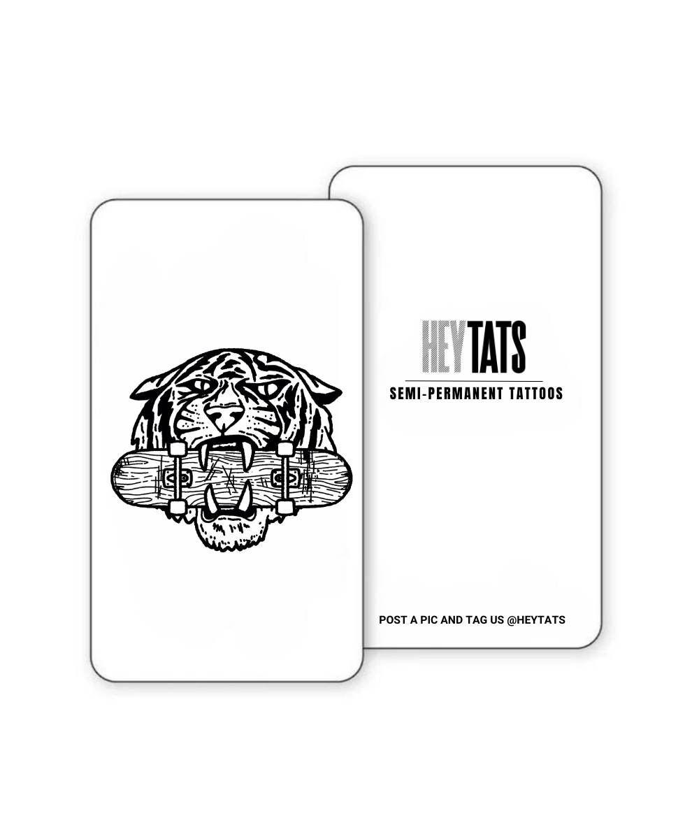 Tigertall Slide – Semi Permanent Tattoo