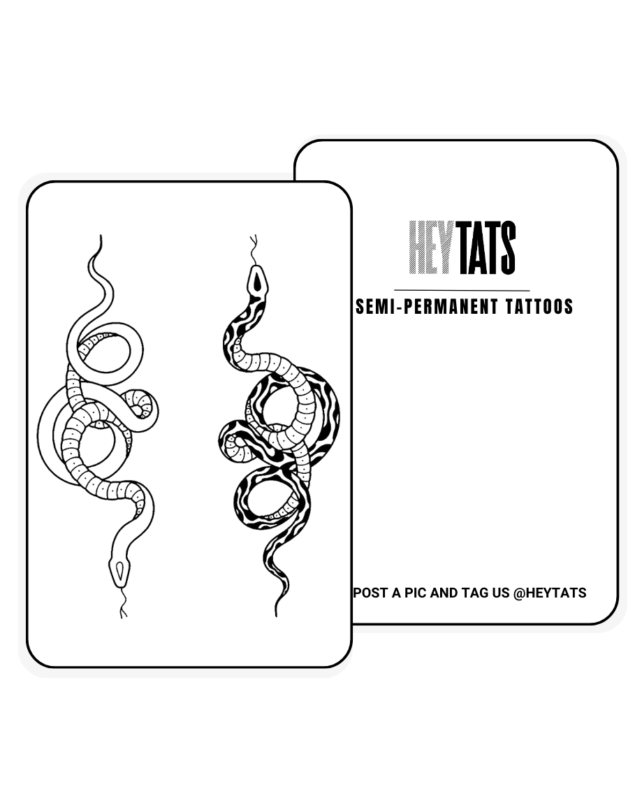 Opposing Mambas – Semi Permanent Tattoo