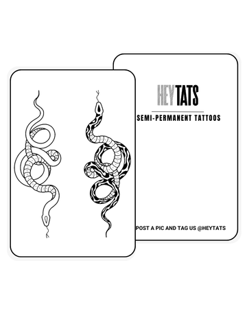 Opposing Mambas – Semi Permanent Tattoo