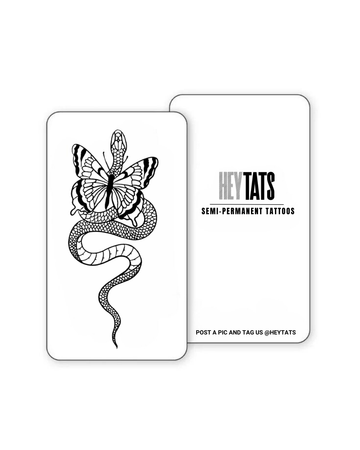 Venom & Wings – Semi Permanent Tattoo