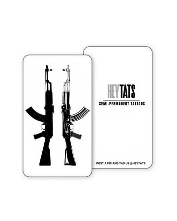 AK - 47  – Semi Permanent Tattoo