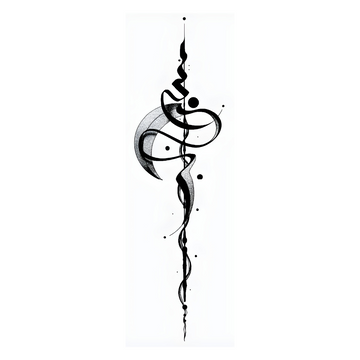 Mystic Whirl – Semi Permanent Tattoo