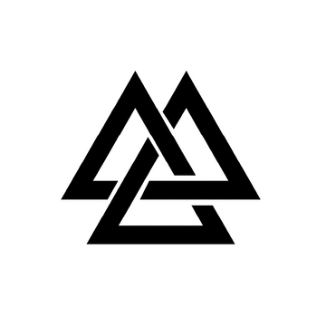 Norse Valknut – Semi Permanent Tattoo