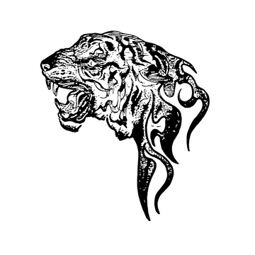 Roaring Strength – Semi Permanent Tattoo