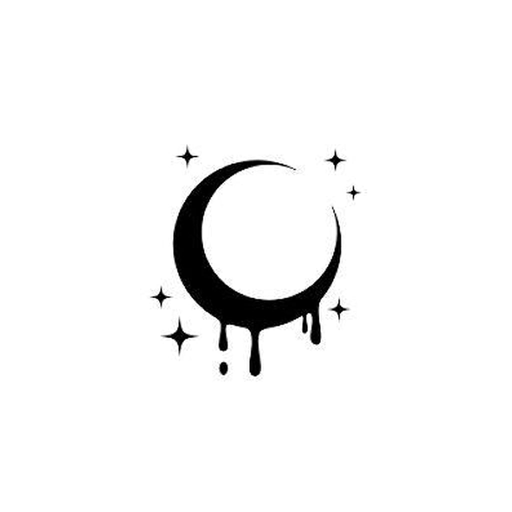 Bleeding Moon – Semi Permanent Tattoo