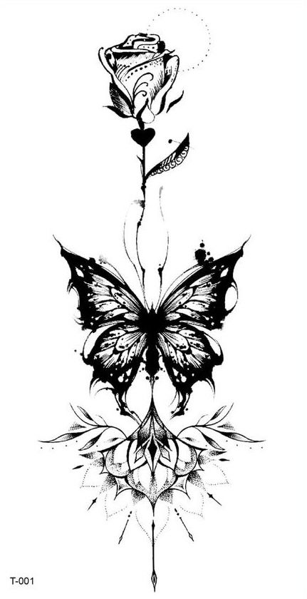 Heart Speckled Butterfly