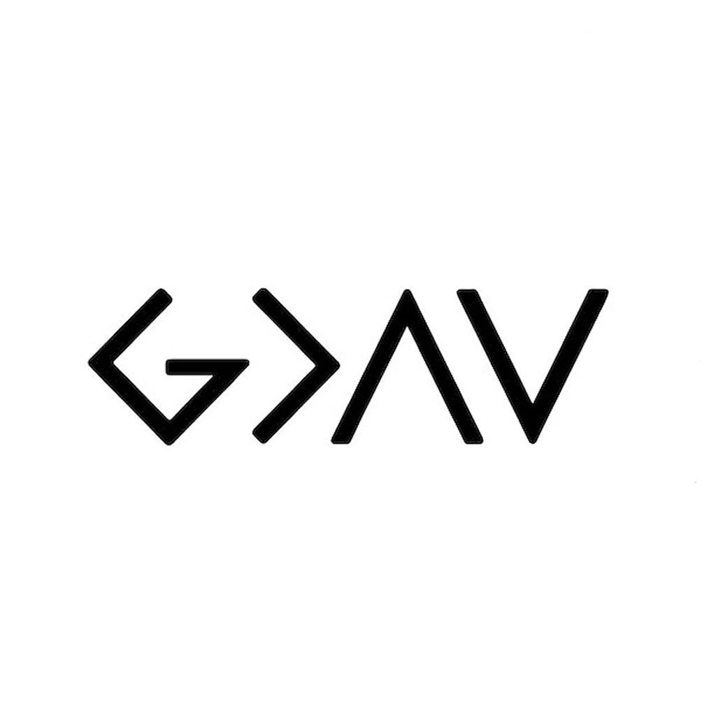 God Is Greater Than the Highs and Lows – Semi-Permanent Tattoo