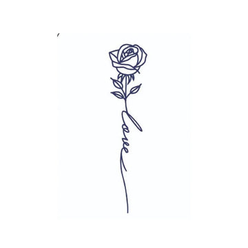 Love Rose – Semi Permanent Tattoo