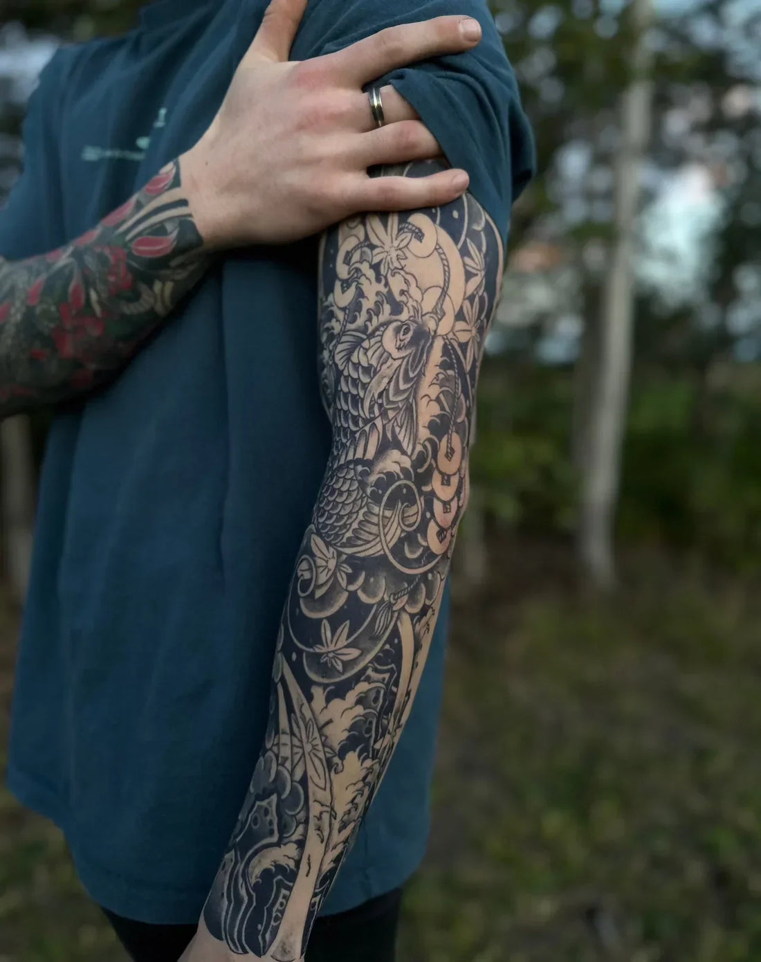 Lucky Koi - Full Sleeve